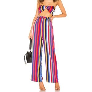 Superdown strapless pant set